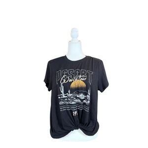 Social‎ Culture Graphic Tee Black